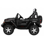 Elektrické autíčko Jeep Wrangler Rubicon 4x45W - čierne